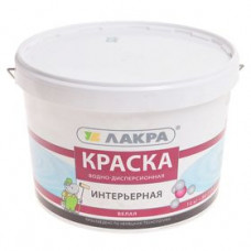 Лк.ЛАКРА краска ВД интерьерная белый 14 кг./44