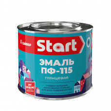 Лк.СТАРТ эмаль ПФ-115 красный 0,8 кг. /14
